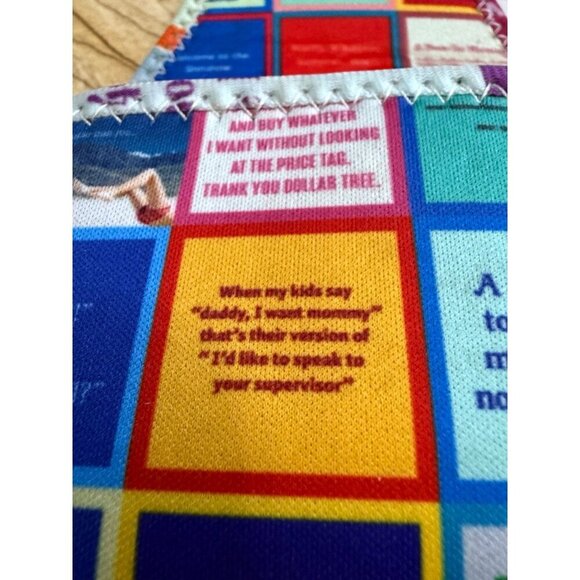 Drinks On Me Coasters Fabric Tote Holder - Picture 3 of 12